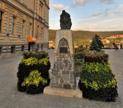 Sighişoara. Памятник Владу Дракуле.
