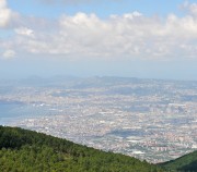 Napoli (Neapole). Skats no Vezūva.