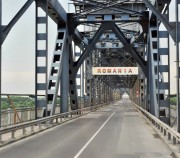 Дунайский мост. Болгария - Румыния.