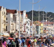 Nazarē. Portugāle.