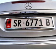 Албанская национальная автомашина.