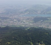 Šveices panorāma ar Monblānu. 21/07/2019